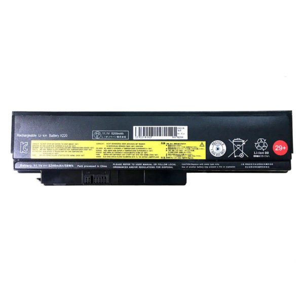 Battery for Lenovo ThinkPad X220s X220 X220i Laptop